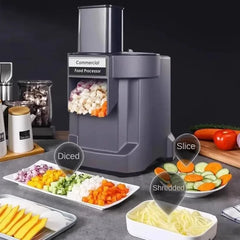 Commercial Vegetable Cutting Machine Automatic Vegetable Carrot Potato Chopper Slice Shred And Diced Quickly Cut Vegetables Deals 4 U Deals 4 U