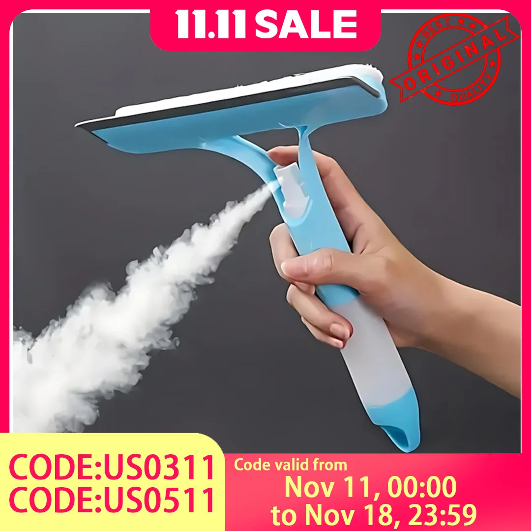 1-Pack 3-in-1 Blue Window Cleaner - Holiday Streak-Free Glass Cleaning Kit for Sparkling Results Deals 4 U Deals 4 U