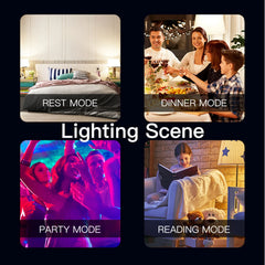 MOES Tuya ZigBee GU10 Smart LED Bulbs RGB C+W White Dimmable Lamps Smart Life APP Control Light Bulbs Voice Alexa/Google Deals 4 U Deals 4 U