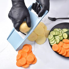 5 in 1 Mandoline Slicer for Kitchen Vegetable Slicer Multi Blade Potato Chip, Veggie Slicer, Vegetable Cutter, Julienne Shredder Deals 4 U Deals 4 U