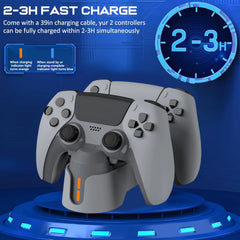 Controller Charger Station for PS5 Dualsense Controllers/Edge Controller Fast Dual Controller Stand Charger For PS5 Controller Deals 4 U Deals 4 U