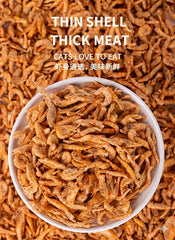 Premium Freeze-Dried Krill Cat Treats - Healthy & Nutritious Snacks for Pet Dental Health Deals 4 U Deals 4 U
