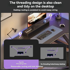 Computer desk, home desk, student learning desk, simple gaming desk, e-sports desk, workbench, office desk Deals 4 U Deals 4 U