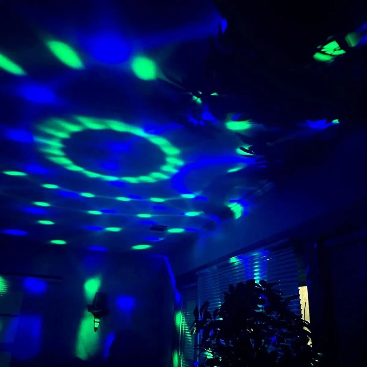 Strobe And Remote Control Disco Ball Ambiance Lights. Holiday Family Gatherings, Birthdays, Weddings, Bars, Clubs Deals 4 U RGB Hexagon Wall Lights Deals 4 U