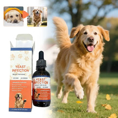 Dog Yeast Infection Relief Drops Natural Itch Relief Immune Support Soothes Itching Support Skin Coat Health For All Ages Breeds Deals 4 U Deals 4 U