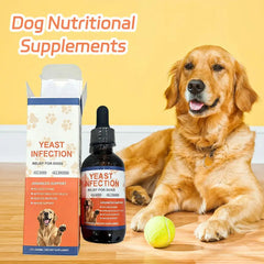 Dog Yeast Infection Relief Drops Natural Itch Relief Immune Support Soothes Itching Support Skin Coat Health For All Ages Breeds Deals 4 U Deals 4 U