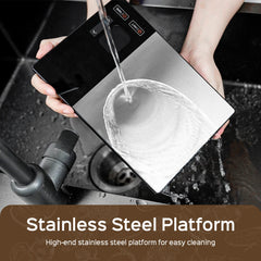 Smart Kitchen Scale Stainless Steel Food Calorie Protein Fat Carbs Nutritional Calculator 11LB/5kg Weight for Healthy Cooking Deals 4 U Deals 4 U