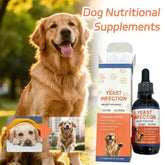 Dog Yeast Infection Relief Drops Natural Itch Relief Immune Support Soothes Itching Support Skin Coat Health For All Ages Breeds Deals 4 U pets Deals 4 U