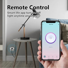 Works with Tuya 16A/20A Brazil Standard Wifi Smart Plug Socket Work with Google Home Alexa with Power Monitor APP Remote Control Deals 4 U Deals 4 U