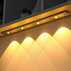 Motion Sensor Light LED Sensor Lamp Wireless Ultra Thin USB LED For Kitchen Cabinet Bedroom Wardrobe Indoor Lighting Night Light Deals 4 U Deals 4 U