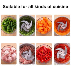 2L 3L 5L Household Stainless Steel Meat Grinder 500W High Power Blender Multifunctional Food Processor Food Chopper Electric Deals 4 U Smart Home Gadget Deals 4 U