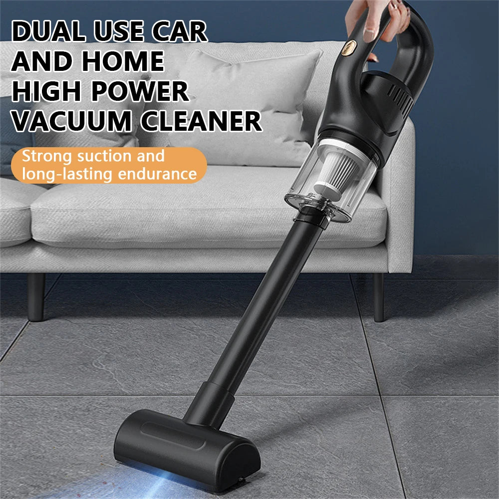 Wireless Handheld Vacuum Cleaner Cordless Handheld Chargeable Auto Vacuum for Home & Car & Pet Mini Vacuum Cleaner 50000Pa Deals 4 U Deals 4 U