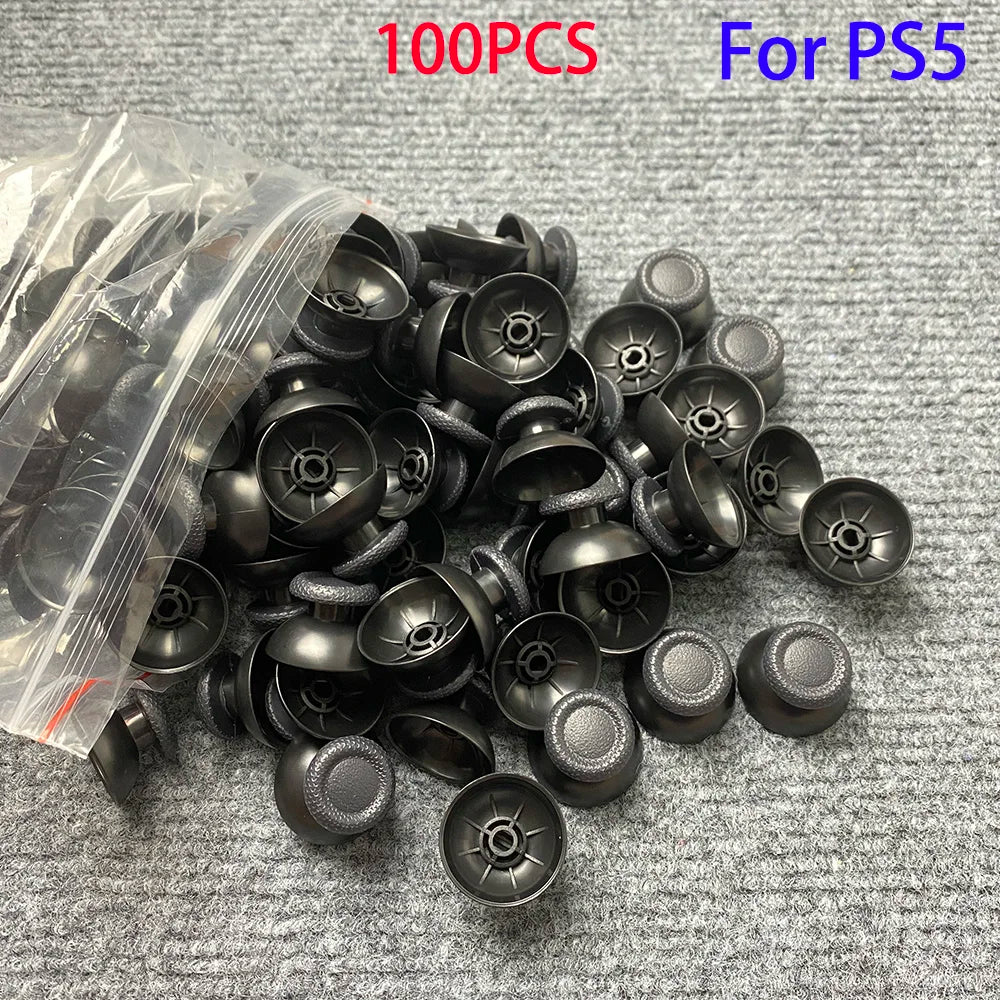 10-100Pcs For PS4 PS5 Analog Cover 3D Shell Thumb Stick Joystick Thumbstick Mushroom Cap For Sony PlayStation 4 PS4 Controller Deals 4 U Deals 4 U