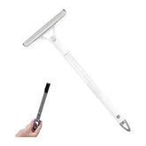 Squeegee & Scraper Combo, Cleans Windows & Glass Fast. 21x16cm, White Plastic, Streak Free Deals 4 U Smart Home Gadget Deals 4 U