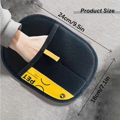 Pet Hair Remover Gloves Electrostatic for Cats Dogs, Reusable Washable Grooming Glove with 2-in-1 Lint Roller Brush - Safe Non-T Deals 4 U Deals 4 U