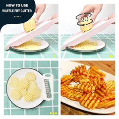 5 in 1 Mandoline Slicer for Kitchen Vegetable Slicer Multi Blade Potato Chip, Veggie Slicer, Vegetable Cutter, Julienne Shredder Deals 4 U Deals 4 U