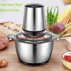 2L 3L 5L Household Stainless Steel Meat Grinder 500W High Power Blender Multifunctional Food Processor Food Chopper Electric Deals 4 U Smart Home Gadget Deals 4 U