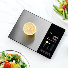Smart Kitchen Scale Stainless Steel Food Calorie Protein Fat Carbs Nutritional Calculator 11LB/5kg Weight for Healthy Cooking Deals 4 U Deals 4 U