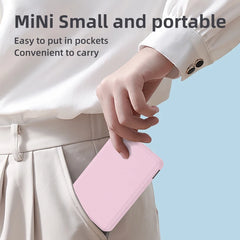 Mini 5000mAh Portable Power Bank With Built-in LED Digital Display, 1 USB-A Port and 3 Integrated Charging Cords, Ultra Compact External Battery Pack, Support Multiple Devices Simultaneous Charging Compatible With Android Sm Deals 4 U Deals 4 U