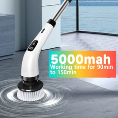 Cordless Household Spin Scrubber Kitchen Gadgets Hair Brushes Bathroom Broom Toilet Multipurpose Cleaning Brush Electric Mops Deals 4 U Deals 4 U