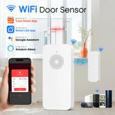 Tuya WiFi Door Sensor Contact Sensor For Home School Hospital Hotel Office Alarm Security Protection Deals 4 U Deals 4 U