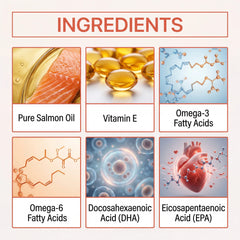 100ml Pure Salmon Oil for Dogs and Cats Omega 3 Fatty Acids Liquid Skin and Coat Supplement Joint Support Pet Health Supplies Deals 4 U Deals 4 U