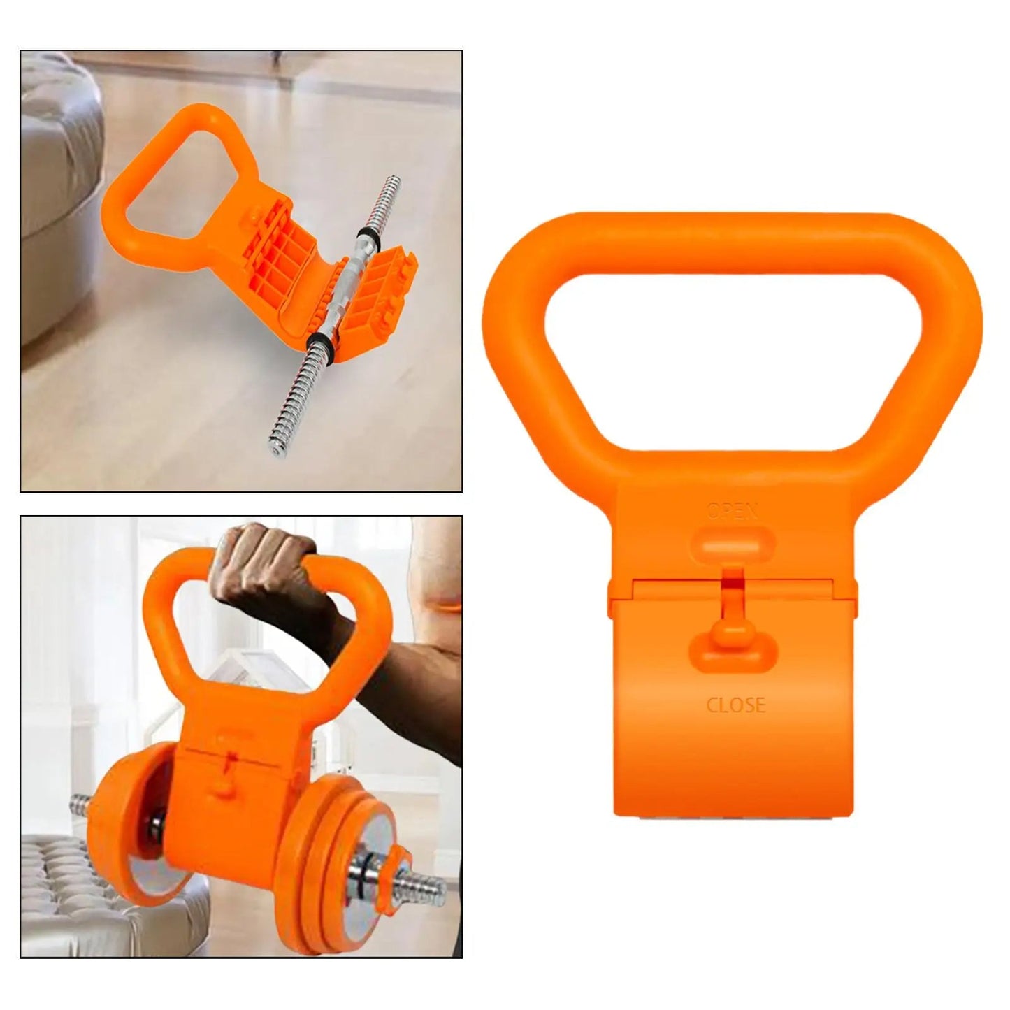Kettlebell Grip Handle for Dumbbells