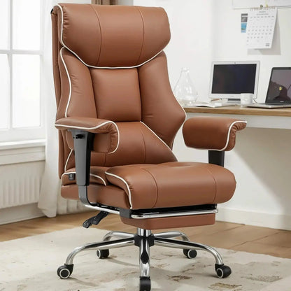 COMHOMA Big and Tall Office Chair 400lbs High Back Leather Executive Chair with Ergonomic Lumbar Support & Pocket Spring Cushion Deals 4 U  Gaming Accessories Deals 4 U