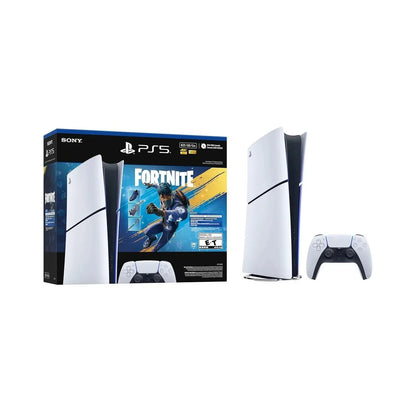 Sony PlayStation 5 Slim Console Digital Edition - Fortnite Flowering Chaos Bundle Deals 4 U  Gaming Accessories Deals 4 U