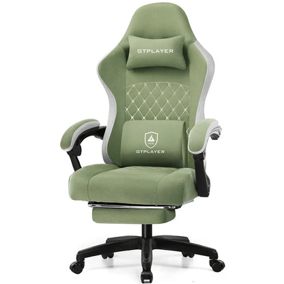 GTPLAYER Gaming Chair with Pocket Spring Cushion, Linkage Armrests & Footrest, Ergonomic Office Chair with Lumbar Support Deals 4 U  Gaming Accessories Deals 4 U