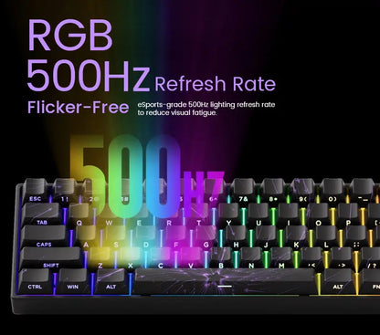 Akko MonsGeek FUN60 PRO&MAX HE Machanical Keyboard Magnetic Switch 60% Esports Gaming Keyboard Rapid Trigger 8K Custom Keyboard Deals 4 U  Gaming Accessories Deals 4 U