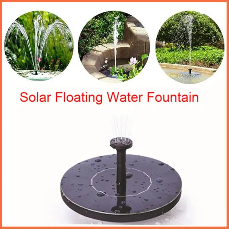 Customizable Solar Bionic Fountain Mini Solar Fountain Solar Water Fountain Deals 4 U   Deals 4 U