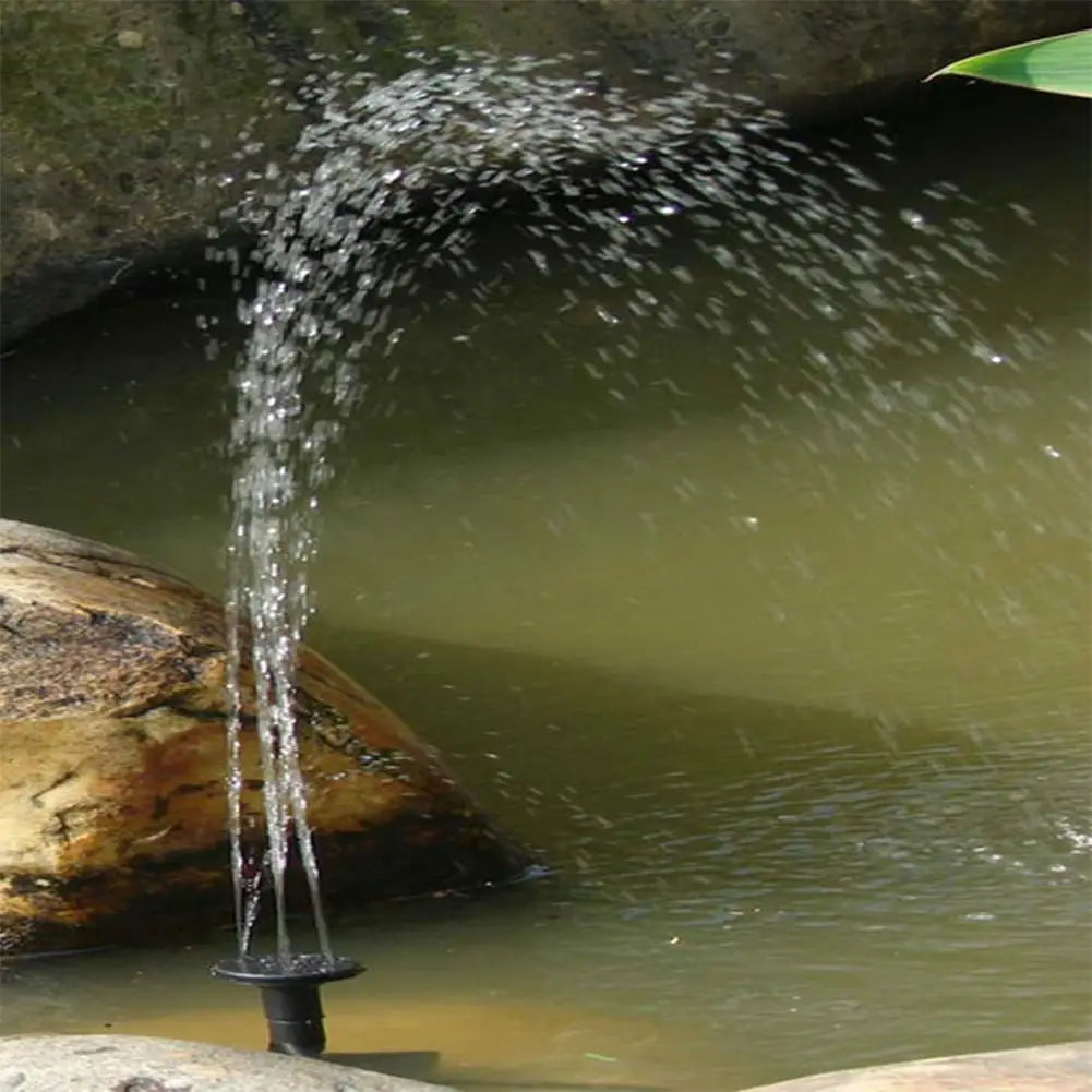 Customizable Solar Bionic Fountain Mini Solar Fountain Solar Water Fountain Deals 4 U   Deals 4 U