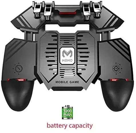PUBG Controller AK77 Six Finger Gamepad For iPhone Android PUBG Mobile Controller L1 R1 Shooter Triggers Fire Joystick Game pad Deals 4 U  Mobile Gaming Deals 4 U
