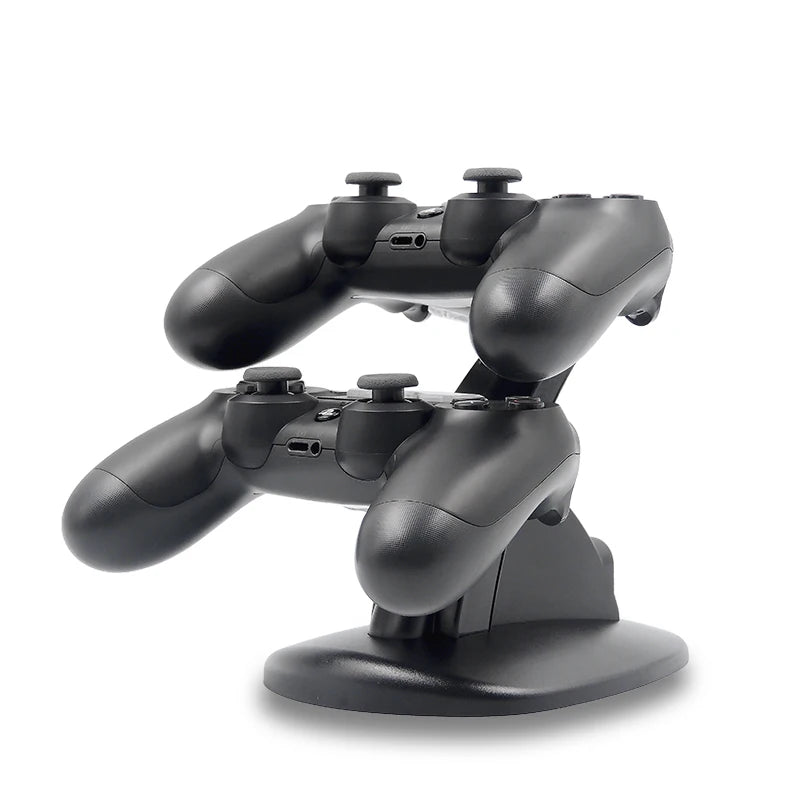 Support for Sony Playstation PS4 Controller Play Station PS 4 Pro Slim Dualshock 4 Charger Control Charging Dock Stand Gamepad Deals 4 U   Deals 4 U
