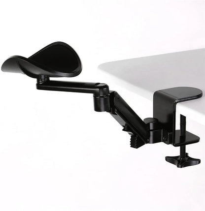 Ergonomic Desk Armrest Rotatable Foldable Elbow Forearm Support Adjustable Computer Arm Rest Pad for Office Gaming Desk Extender
