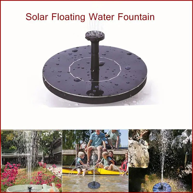 Customizable Solar Bionic Fountain Mini Solar Fountain Solar Water Fountain Deals 4 U   Deals 4 U