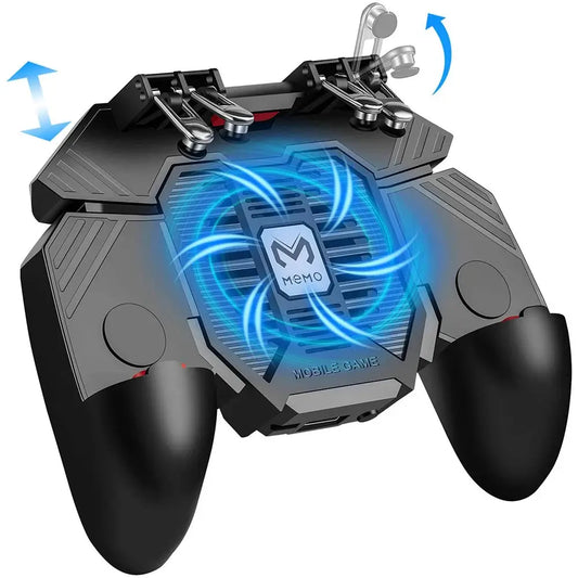 PUBG Controller AK77 Six Finger Gamepad For iPhone Android PUBG Mobile Controller L1 R1 Shooter Triggers Fire Joystick Game pad Deals 4 U  Mobile Gaming Deals 4 U