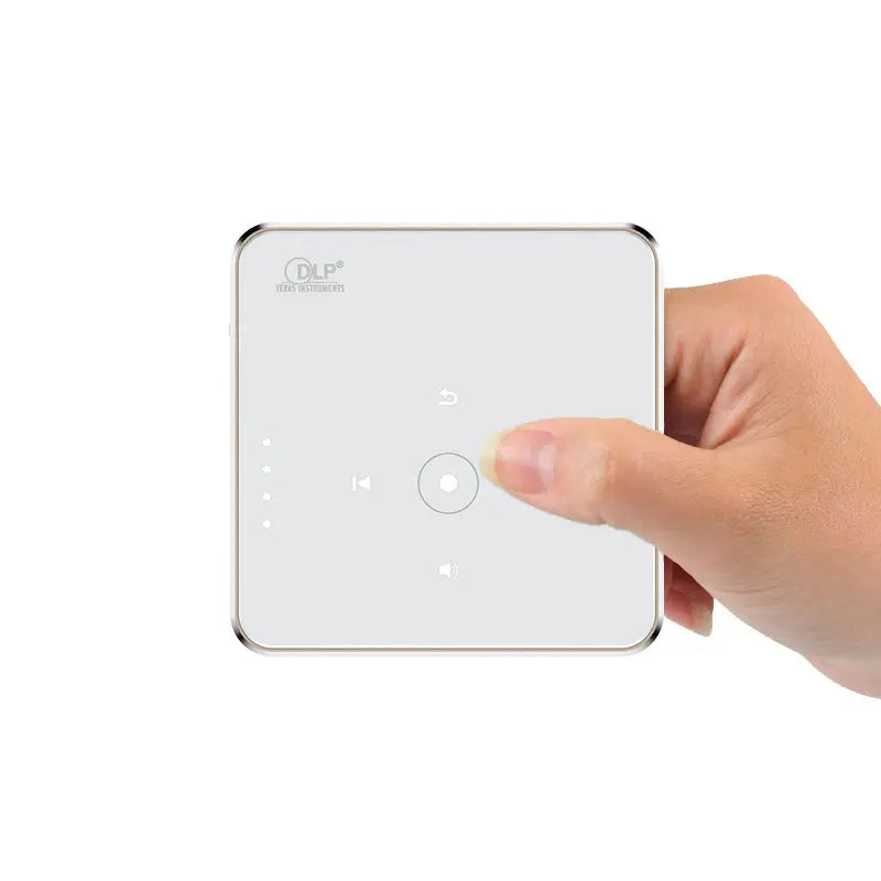 Smartldea New Mini dlp HD Projector support 1080p build in Battery Capacity wired Phone Mirroring proyector Home Theater beamer Deals 4 U  Gaming Accessories Deals 4 U