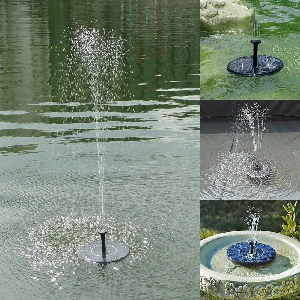 Customizable Solar Bionic Fountain Mini Solar Fountain Solar Water Fountain Deals 4 U   Deals 4 U