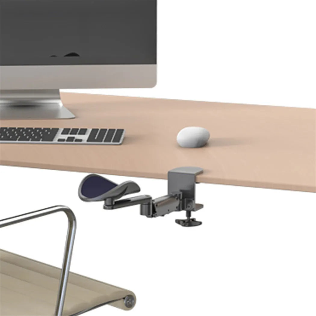 Ergonomic Desk Armrest Rotatable Foldable Elbow Forearm Support Adjustable Computer Arm Rest Pad for Office Gaming Desk Extender
