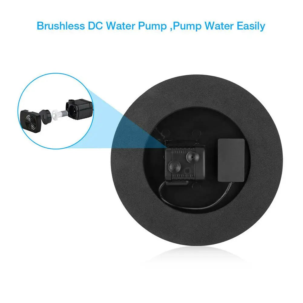 Customizable Solar Bionic Fountain Mini Solar Fountain Solar Water Fountain Deals 4 U   Deals 4 U