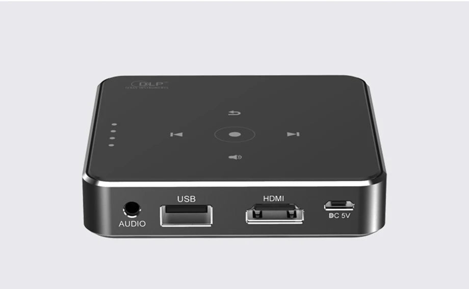 Smartldea New Mini dlp HD Projector support 1080p build in Battery Capacity wired Phone Mirroring proyector Home Theater beamer Deals 4 U   Deals 4 U