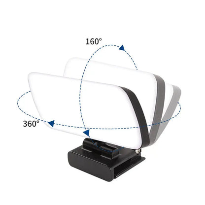 Video Conference Selfie Ring Lamp Light For iPad Laptop PC Webcam Studio LED Dimmable Lighting With Clip For Youtube Live Stream Deals 4 U  Streaming Equipment Deals 4 U