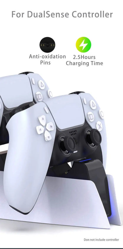 Charger For Sony Play Station Playstation PS 5 PS5 Controller Control Dualsense Stand Accessories Gamepad Support Command Holder