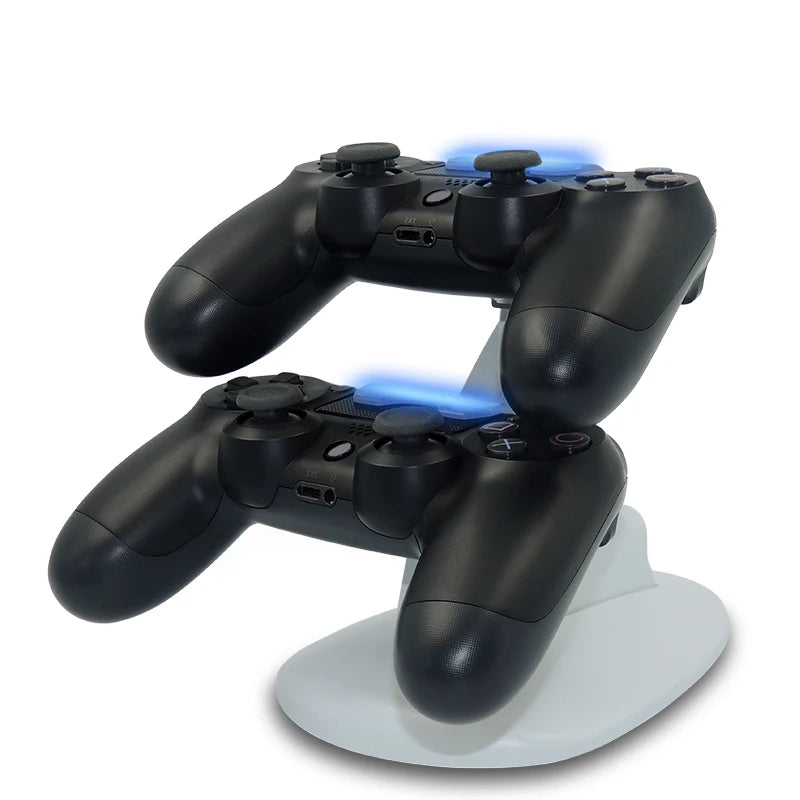 Support for Sony Playstation PS4 Controller Play Station PS 4 Pro Slim Dualshock 4 Charger Control Charging Dock Stand Gamepad Deals 4 U   Deals 4 U