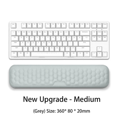 Keyboard Pad Set Memory Foam for Office Computer Laptop Easy Typing Pain Relief Keyboard Wrist Rest Mouse Pad Computer Mouse Pad