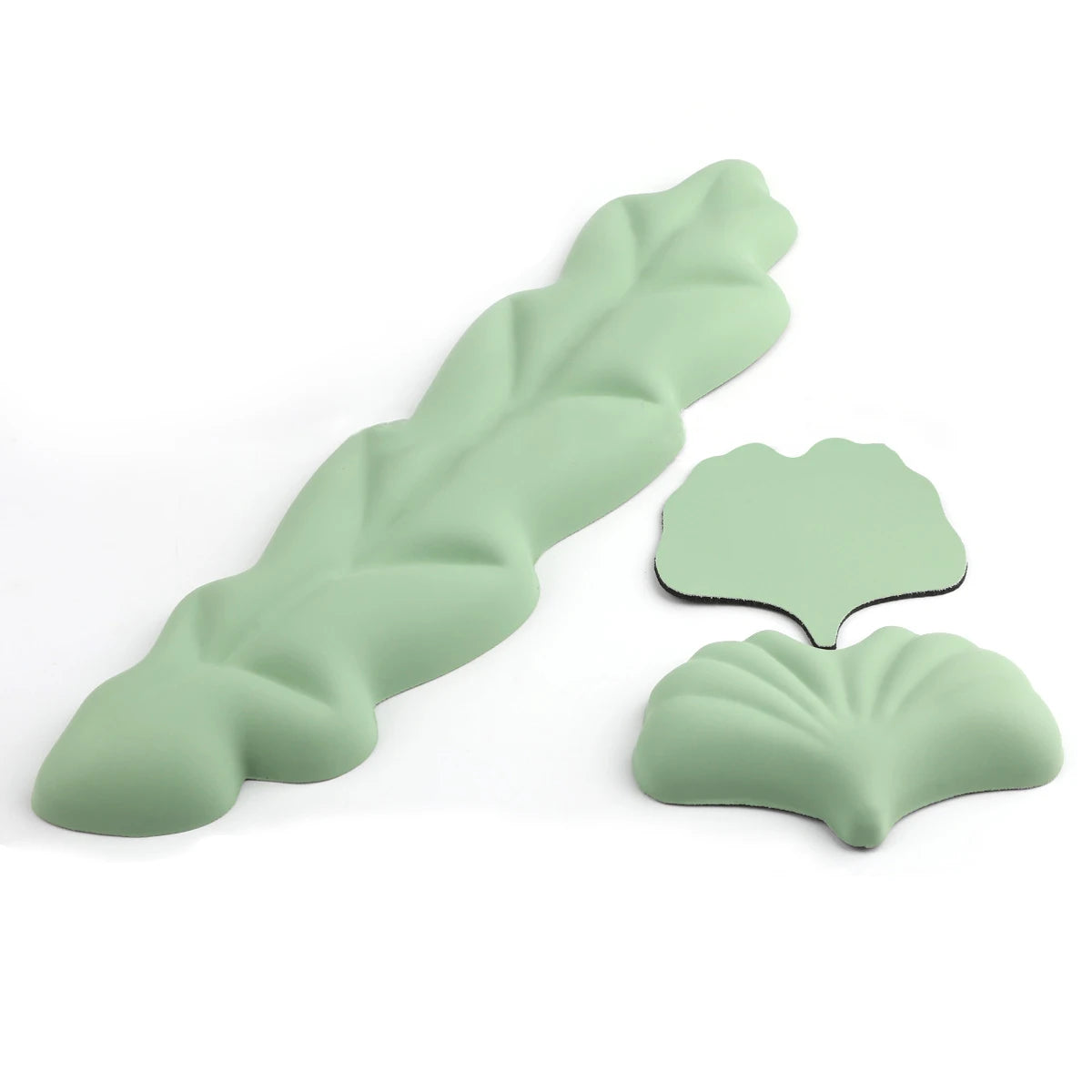 Leaf Keyboard Wrist Guard Cloud Wrist Guard Mouse Pad Ergonomic Lycra Foam Memory Anti-slip Support Office