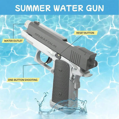 M1911 Water Guns Pistol Toy Squirt Guns, Summer Pool Beach Shooting Games Outdoor Toys, Water Blaster Pistol for Kids Adult Deals 4 U  Gaming Accessories Deals 4 U