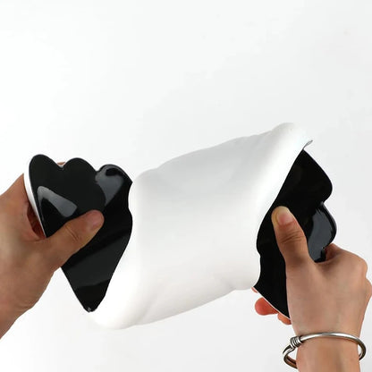 Angel Wings Shaped Keyboard Mouse Wrist Rest Memory Foam Anti-slip Silicone Ergonomic Wrist Guard Table Mat Mouse Pad For Laptop